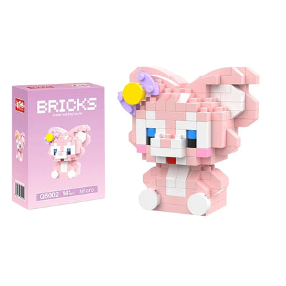 Cute Cartoon Mini Building Blocks Set – Disney & Sanrio Character Bricks