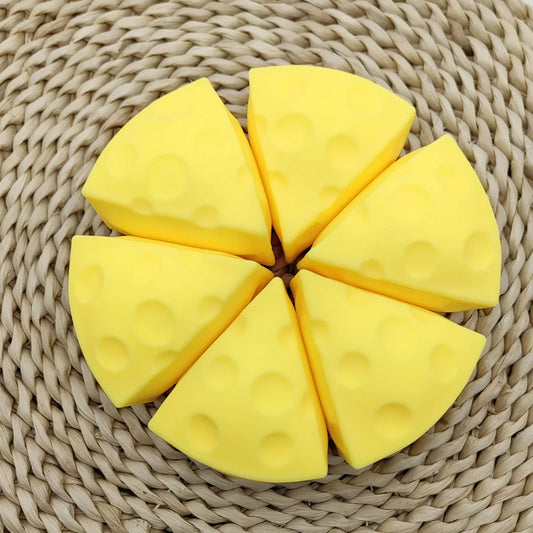 Cheese Squishy Stress Relief Toy – Slow Rebound Squeeze Ball