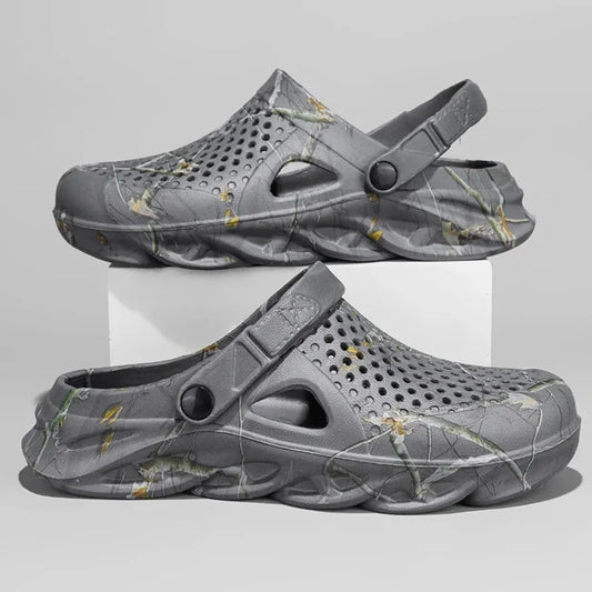 Plus Size Beach Clogs & Sandals – Breathable EVA Slip-On for Men & Women