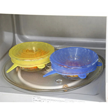 Silicone Stretch Lids – Universal Food Cover for Bowls & Pots