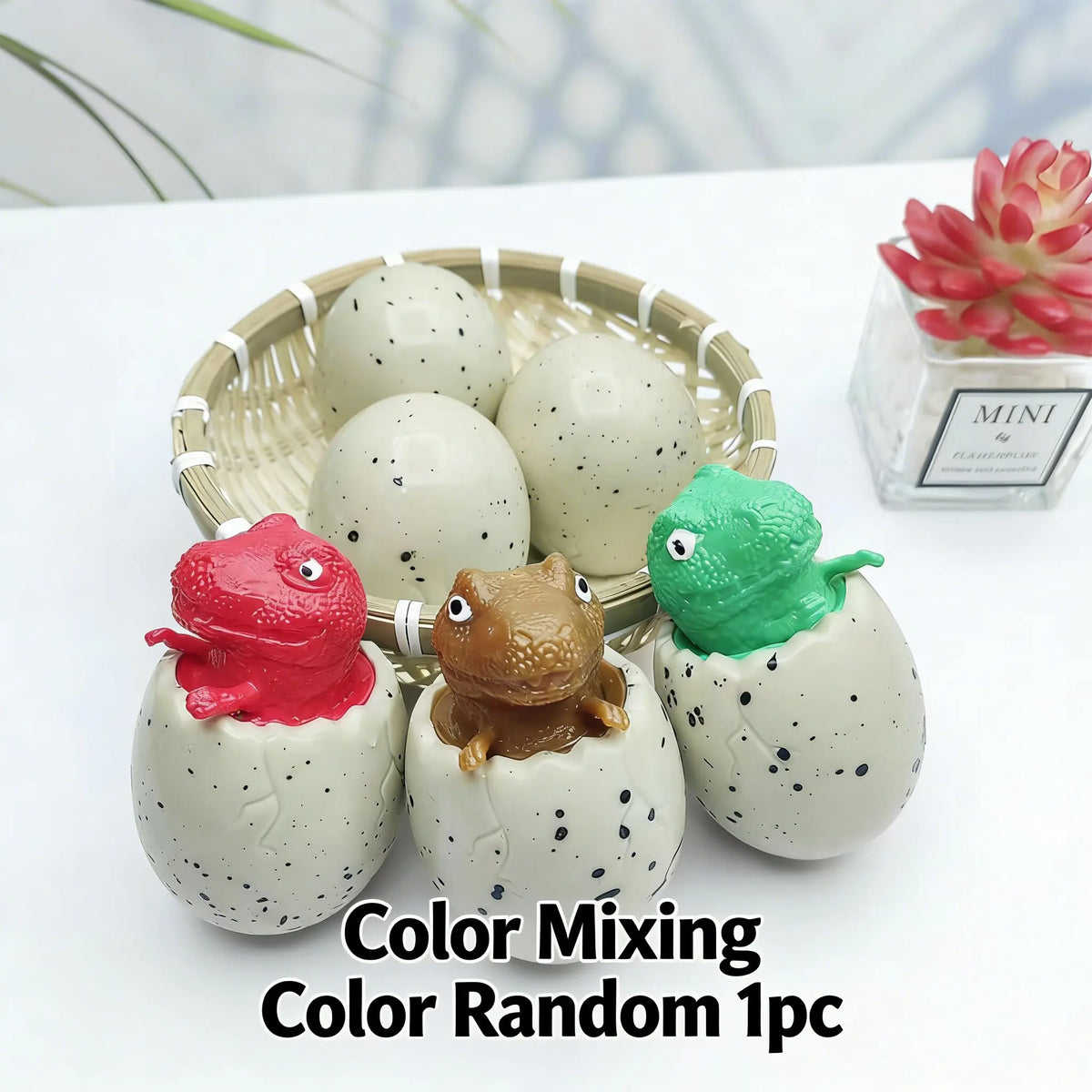 Dinosaur Egg Squishy Pop-Up Squeeze Stress Relief Toy