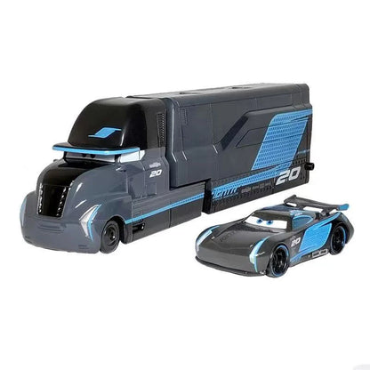 Pixar Cars Jackson Storm Container Truck Toy Set