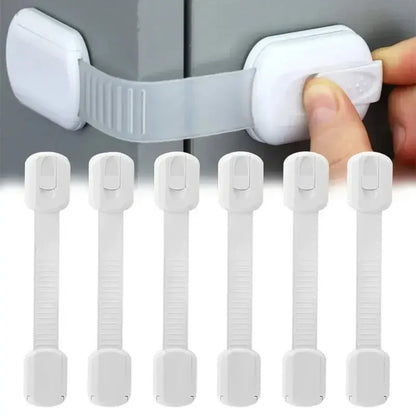 Baby Safety Cabinet Locks – Adhesive Child Proof Drawer & Door Latches