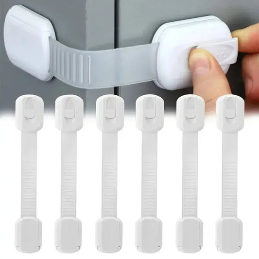 Baby Safety Cabinet Locks – Adhesive Child Proof Drawer & Door Latches