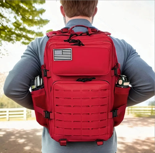 Tactical MOLLE Backpack – 25L & 45L Hiking Rucksack