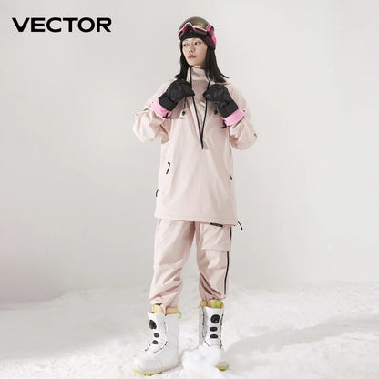 Ski Jacket & Pants Set – Waterproof Windproof Winter Snow Suit