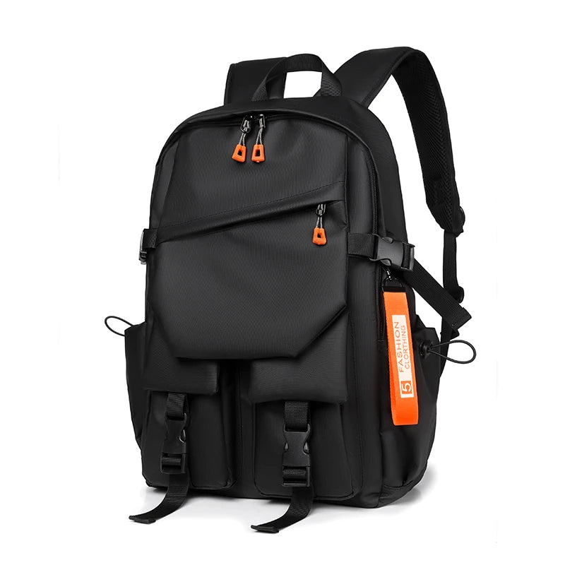 Men's Waterproof Laptop Backpack 15.6" – High-Capacity Travel School Bag