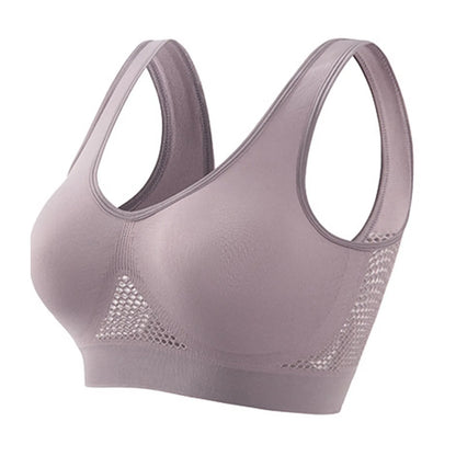 Seamless Sports Bra for Women – High Support, Shockproof, Breathable