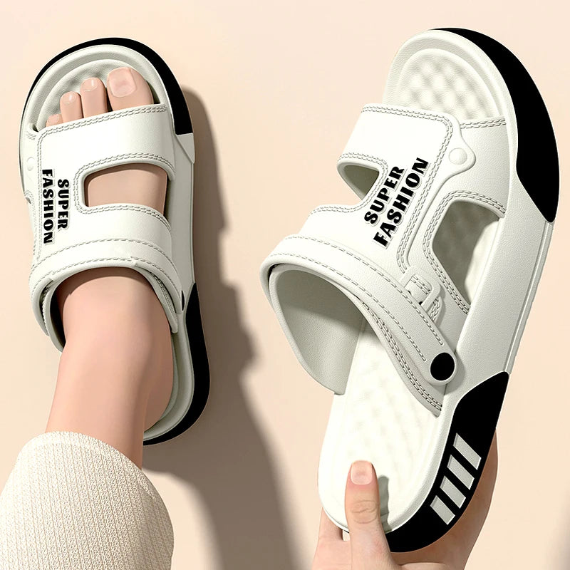 Men's Platform Slide Sandals – Lightweight EVA Non-Slip