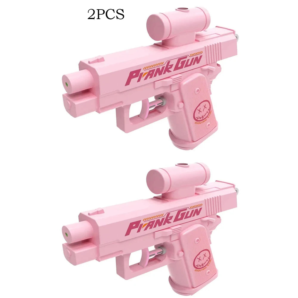 Water Squirt Gun Toy – 2-Way Press Spray Prank Pistol