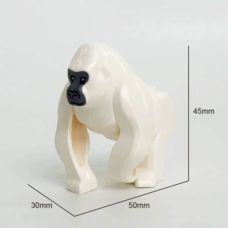 Animal Building Block Mini Figures – MOC Zoo & Farm Creatures Set for Kids