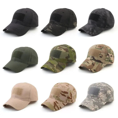 Tactical Camo Baseball Cap – Adjustable Unisex Hat