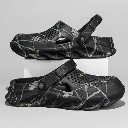 Plus Size Beach Clogs & Sandals – Breathable EVA Slip-On for Men & Women