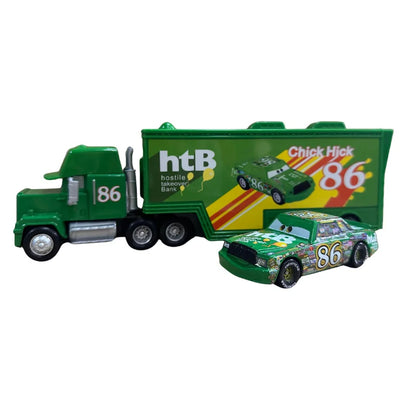 Pixar Cars Lightning McQueen and Uncle Mike Truck Set