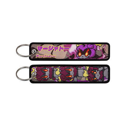 Anime Elf Monster Embroidery Keychain – Bag & Backpack Charm