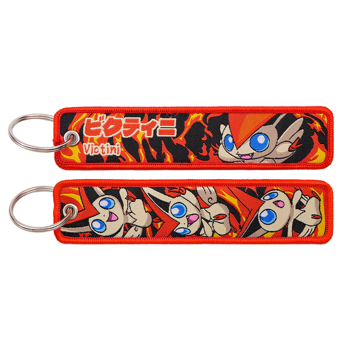 Anime Elf Monster Embroidery Keychain – Bag & Backpack Charm