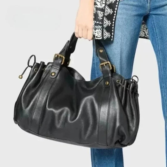 Boston Bag for Women – Elegant PU Leather Shoulder Handbag