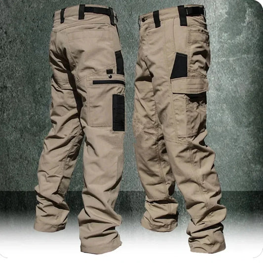 Men's Tactical Cargo Pants – Multi-Pocket Outdoor Work Trousers