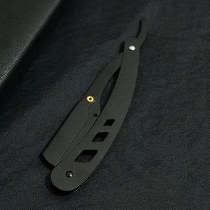 Folding Straight Razor – Barber Hair Shaving Knife for Men & Women