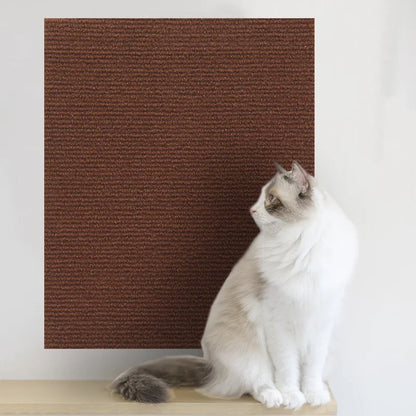 Cat Scratching Mat – Self-Adhesive Trimmable Carpet Furniture Protector