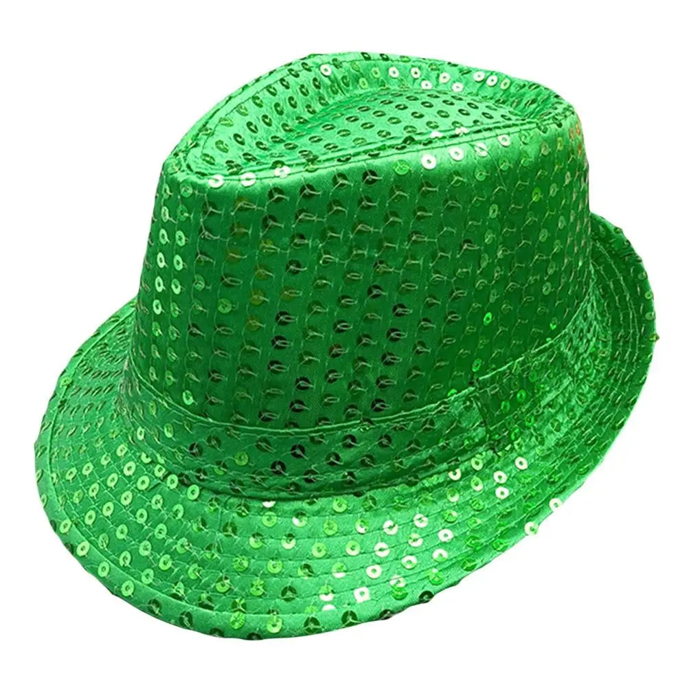 Sequin Jazz Fedora Hat – Shiny Party & Performance Cap