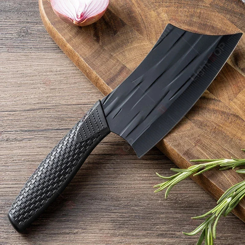 Black Chef Knife – Japanese Stainless Steel Kitchen Knife