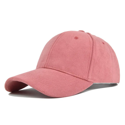 Unisex Adjustable Baseball Cap – Solid Retro Snapback Hat for Men & Women