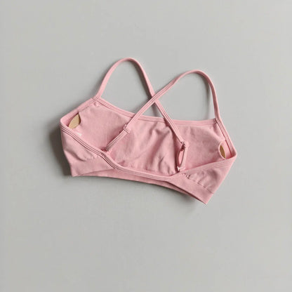 Seamless Sports Bra for Women – Racerback Yoga & Gym Top