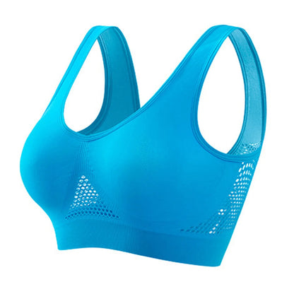 Seamless Sports Bra for Women – High Support, Shockproof, Breathable