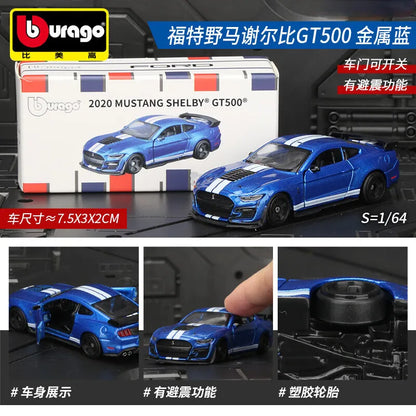 1:64 Diecast Car Model – Bburago Collectible Alloy Vehicle Toy