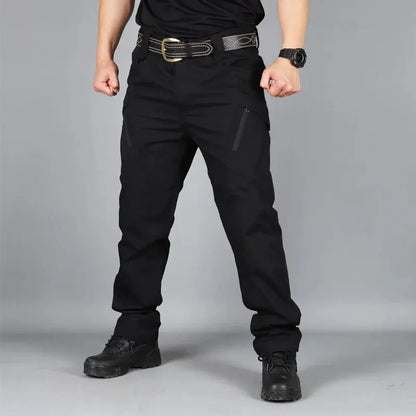 Men's Military Tactical Cargo Pants – Waterproof Multi-Pocket Outdoor Trousers
