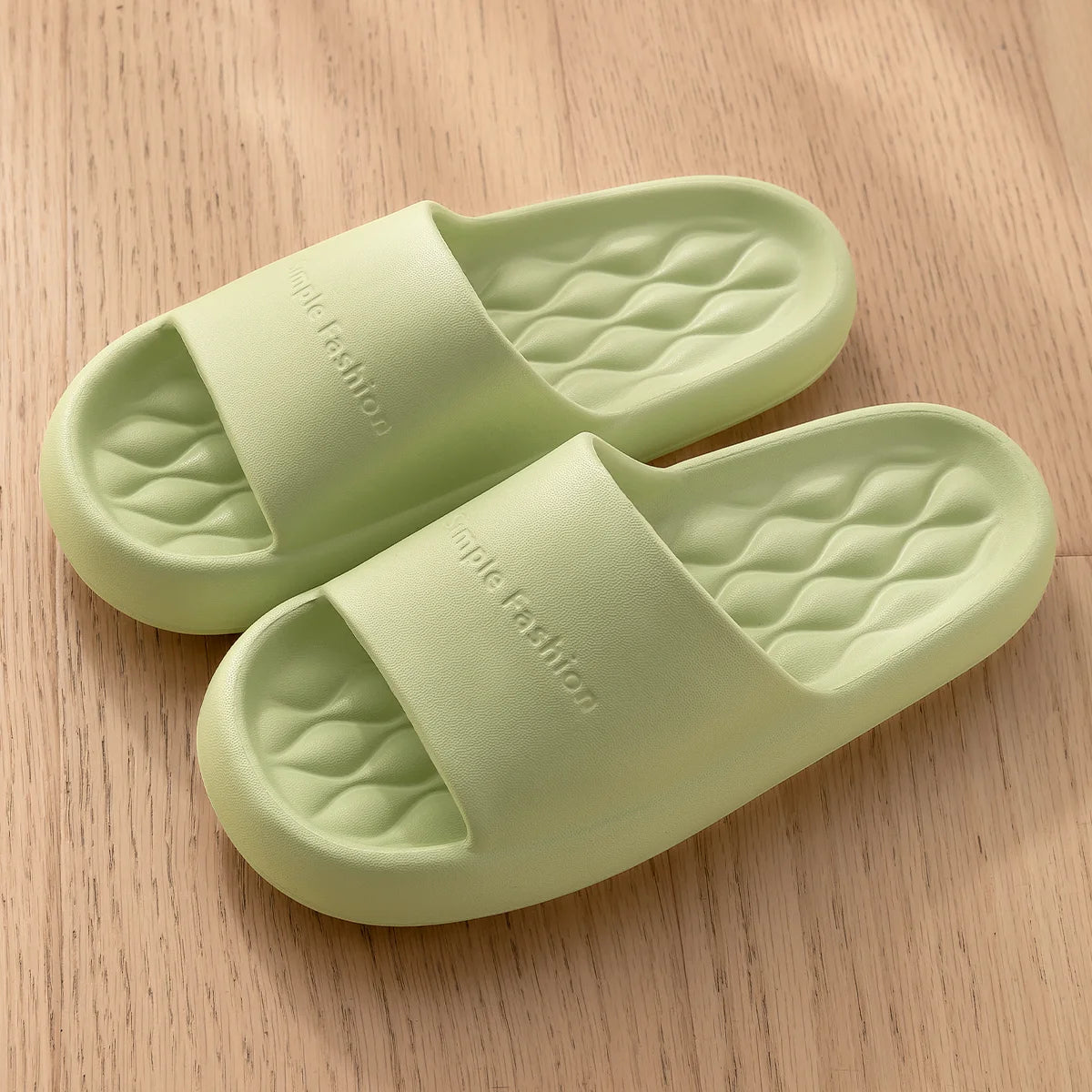 Men's Cloud Slide Sandals – Soft Non-Slip Indoor Outdoor Slippers