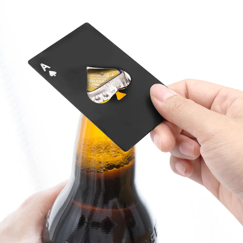 Credit Card Bottle Opener – Poker Playing Card Design