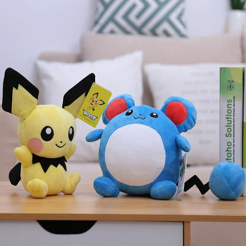 Pokemon Plush Toy – Pikachu, Charizard, Eevee & More Stuffed Dolls