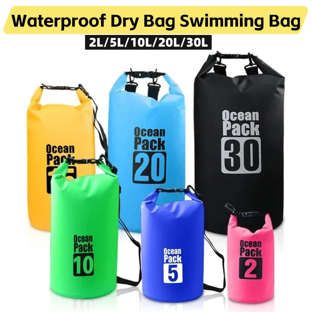 Waterproof Dry Bag PVC Ocean Pack 2L 5L 10L 20L 30L