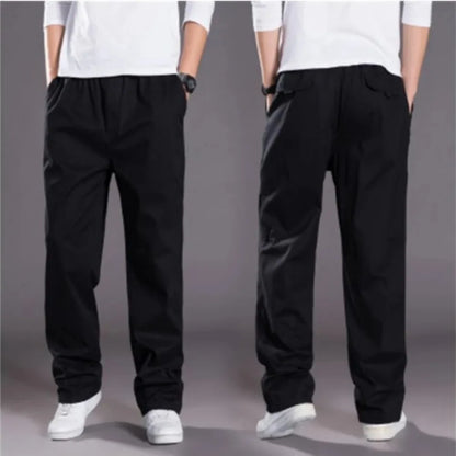 Men's Casual Cargo Pants – Cotton Joggers for Work & Outdoor