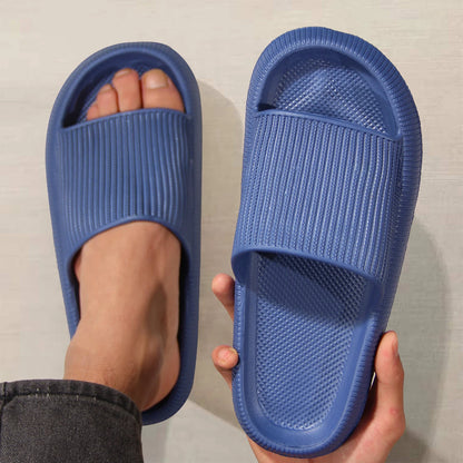 Men's EVA Slide Slippers – Soft Non-Slip Home & Summer Shoes