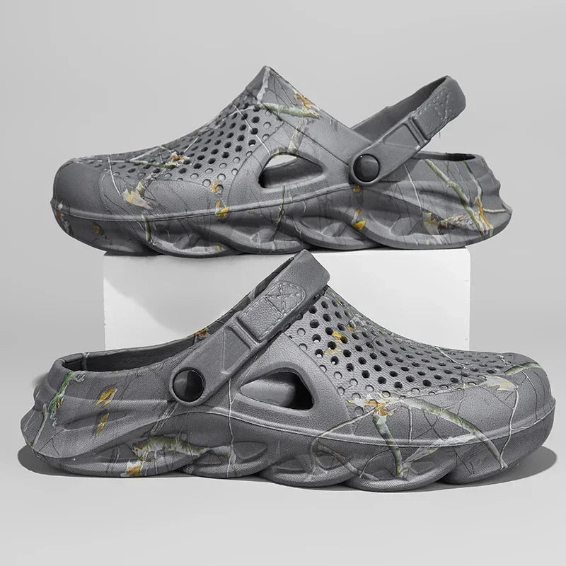 Plus Size Beach Clogs – Breathable EVA Sandals for Men & Women