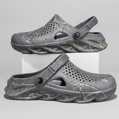 Plus Size Beach Clogs – Breathable EVA Sandals for Men & Women