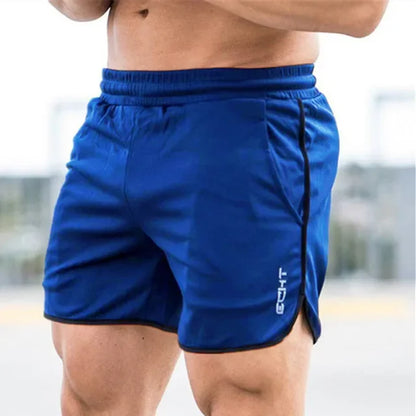 Men's Quick Dry Running Shorts - Gym Fitness Basketball Sports