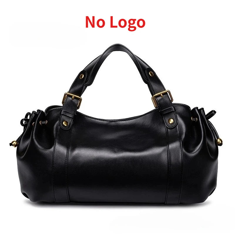 Boston Bag for Women – Elegant PU Leather Shoulder Handbag