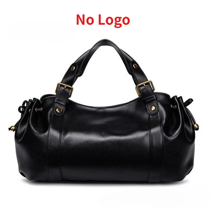 Boston Bag for Women – Elegant PU Leather Shoulder Handbag