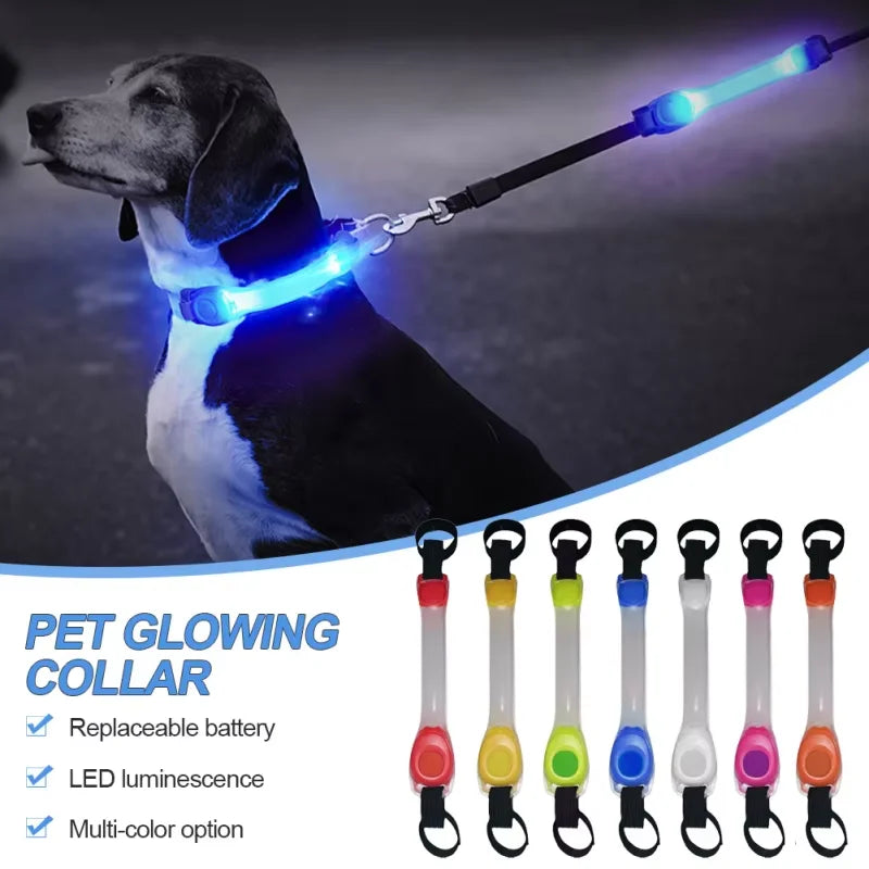 LED Dog Collar Light Pendant – Waterproof Flashing Safety Tag