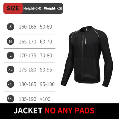 WOSAWE Men's Motorcycle Jacket – Lightweight Motorbike Riding Coat