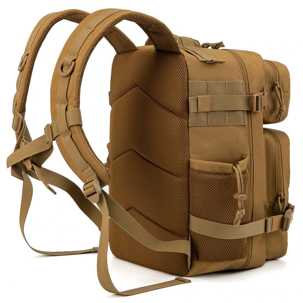 25L Tactical Backpack – MOLLE Gym & Hiking Rucksack for Men & Women