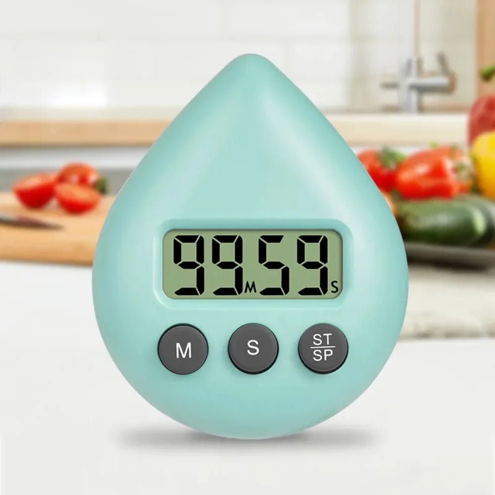 Waterproof Digital Timer Clock – Magnetic Teardrop Countdown