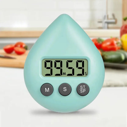 Waterproof Digital Timer Clock – Magnetic Teardrop Countdown