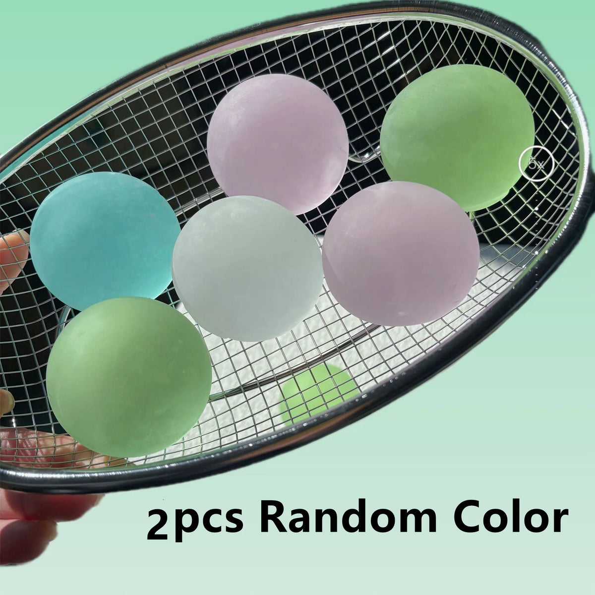 Transparent Slow-Rebound Squishy Stress Ball – Sensory Fidget Toy