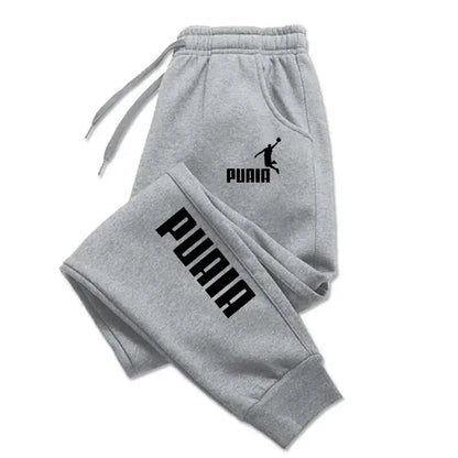 Men's Graphic Print Jogger Sweatpants – Loose Fit Sport Trousers