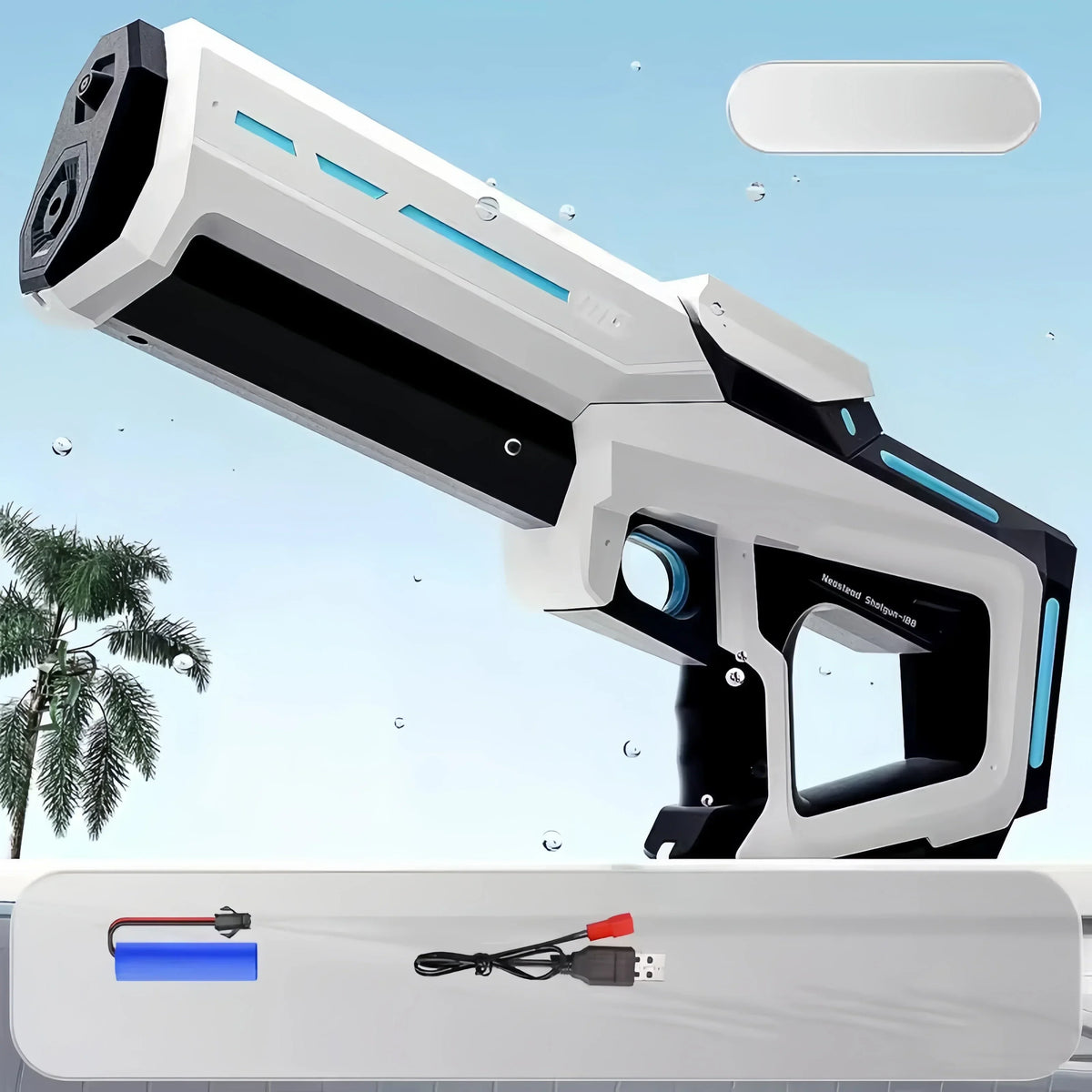 Electric Water Gun Toy for Kids – Large Capacity Automatic Soaker
